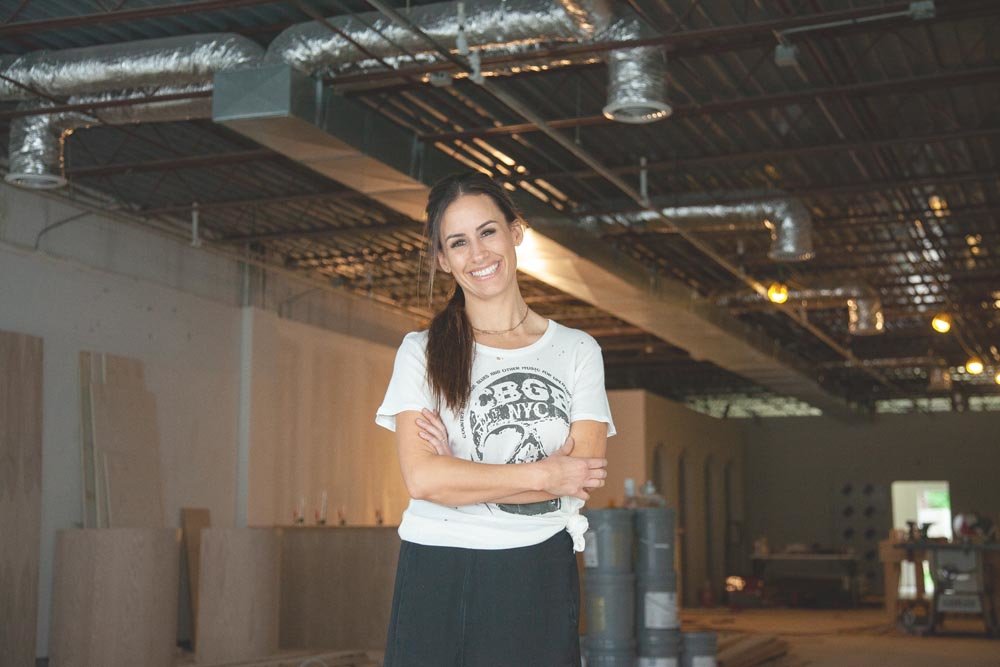 NEW DIGS: Meghan Chambers is on the move in June to Brentwood Center North in a 7,500-square-foot space for her stores, Staxx and Jellybeans.